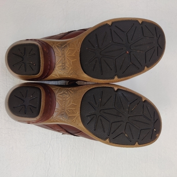 Merrell Mules Luxe Plunge clog leather Women's size 9.5 shoes Bohemian, Prairie - Picture 9 of 10